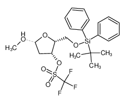 114071-61-3 structure, C23H29F3O6SSi