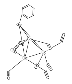 μ3-(phenylgermylidine)-cyclo-tris(tricarbonylcobalt)(3Co-Co)