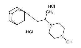 1-[1-(1-adamantyl)propan-2-yl]-4-hydroxypiperazine,dihydrochloride 64050-21-1