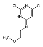 2,6-dichloro-N-(2-methoxyethyl)pyrimidin-4-amine 879609-73-1
