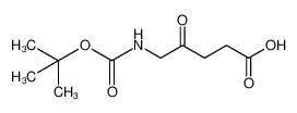 5-[(2-methylpropan-2-yl)oxycarbonylamino]-4-oxopentanoic acid 72072-06-1