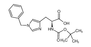 NAlpha-叔丁氧羰基-Nim-苄基-L-组氨酸