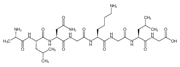 Glycine, L-alanyl-L-leucyl-L-asparaginylglycyl-L-lysylglycyl-L-leucyl-