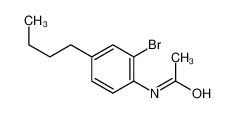 N-(2-bromo-4-butylphenyl)acetamide 143359-99-3