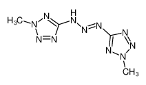 1,3-bis(2-methyltetrazol-5-yl)triazene 7593-32-0