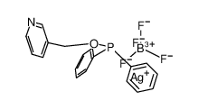 664980-67-0 structure, C18H16AgBF4NOP