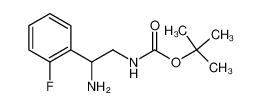 tert-butyl N-[2-amino-2-(2-fluorophenyl)ethyl]carbamate 939760-40-4