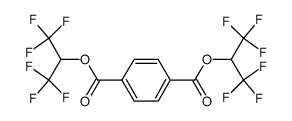 二(1,1,1,3,3,3-六氟-2-丙基)对苯二甲酸酯
