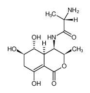 (2S)-2-氨基-N-[(3R,4R,4aR,5R,6R)-3,4,4a,5,6,7-六氢-5,6,8-三羟基-3-甲基-1-氧代-1H-2-苯并吡喃-4-基]-丙酰胺