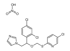 5-氯-2-(((1-(2,4-二氯苯基)-2-(1H-咪唑-1-基)乙氧基)甲基)硫代)-吡啶单硝酸盐