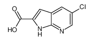 5-Chloro-1H-pyrrolo[2,3-b]pyridine-2-carboxylic acid 800401-84-7