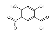 2-hydroxy-4-methyl-5-nitro-benzoic acid 17276-91-4