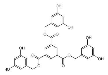 tris[(3,5-dihydroxyphenyl)methyl] benzene-1,3,5-tricarboxylate 373603-05-5
