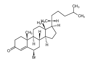 3464-61-7 structure, C27H43BrO