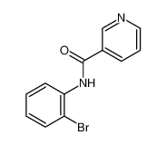 N-(2-bromophenyl)pyridine-3-carboxamide 75075-29-5