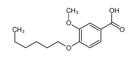 4-hexoxy-3-methoxybenzoic acid 79294-58-9