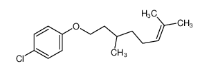 1-chloro-4-(3,7-dimethyloct-6-enoxy)benzene 51113-64-5