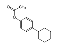 (4-cyclohexylphenyl) acetate 73761-76-9
