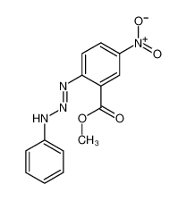 methyl 2-(anilinodiazenyl)-5-nitrobenzoate