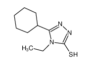 5-环己基-4-乙基-4H-1,2,4-噻唑-3-硫醇