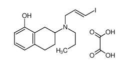 7-{[(2E)-3-碘-2-丙烯-1-基](丙基)氨基}-5,6,7,8-四氢-1-萘酚草酸盐(1:1)