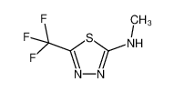 2-Methylamino-5-(trifluoromethyl)-1,3,4-thiadiazole 25366-22-7