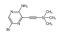 875781-41-2 5-溴-3-((三甲基硅基)乙炔)吡嗪-2-胺