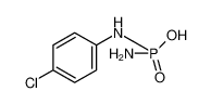 amino-(4-chloroanilino)phosphinic acid 25316-34-1