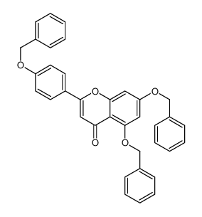 5,7-二-(苄氧基)-2-(4-(苄氧基)苯基)-4H-苯并吡喃-4-酮
