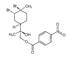 106113-27-3 structure, C17H21Br2NO5