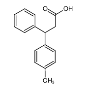 3-(4-methylphenyl)-3-phenylpropanoic acid 4073-42-1