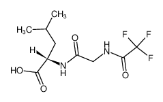 N-(N-trifluoroacetyl-glycyl)-L-leucine 1478-70-2
