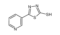 5-pyridin-3-yl-3H-1,3,4-thiadiazole-2-thione 28819-38-7