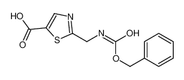 2-(phenylmethoxycarbonylaminomethyl)-1,3-thiazole-5-carboxylic acid