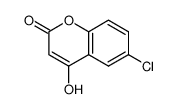 6-chloro-4-hydroxychromen-2-one 19484-57-2