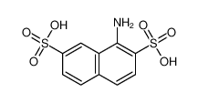 1-aminonaphthalene-2,7-disulfonic acid 486-54-4