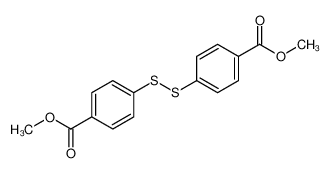 methyl 4-[(4-methoxycarbonylphenyl)disulfanyl]benzoate 35190-68-2
