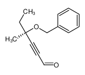 (4R)-4-methyl-4-phenylmethoxyhex-2-ynal 919110-83-1