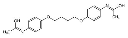 104209-31-6 N-[4-[4-(4-acetamidophenoxy)butoxy]phenyl]acetamide