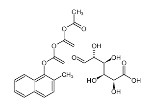 甲基1-萘基2,3,4-三-O-乙酰基己o吡喃并s艾杜糖醛酸酯