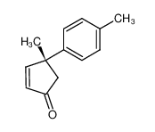 (R)-(+)-4-methyl-4-(4-methylphenyl)cyclopent-2-enone 101693-57-6