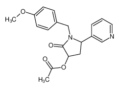 1-(4-甲氧基苄基)-3-乙酰氧基去甲可替宁
