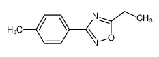 5-Ethyl-3-(p-tolyl)-1,2,4-oxadiazole 81386-31-4