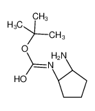 tert-butyl N-[(1R,2S)-2-aminocyclopentyl]carbamate 365996-19-6