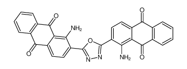 2,2'-(1,3,4-oxadiazole-2,5-diyl)bis[1-aminoanthraquinone] 98%