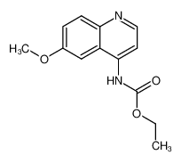(6-methoxy-[4]quinolyl)-carbamic acid ethyl ester 856098-77-6