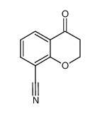 4-oxo-3,4-dihydro-2H-chromene-8-carbonitrile 911826-33-0