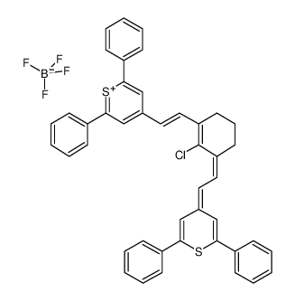 四氟硼酸4-[2-[2-氯-3-[(2,6-二苯基-4H-噻喃-4-亚基)亚乙基]-1-环己烯-1-基]乙烯基]-2,6-二苯基硫代吡喃鎓