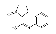 2-oxo-N-phenylcyclopentane-1-carbothioamide 3523-53-3