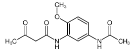 3-(N-乙酰乙酰)氨基-4-甲氧基乙酰苯胺
